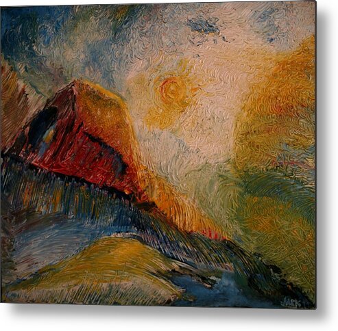 Rede Metal Print featuring the painting Harvest by Jack Diamond