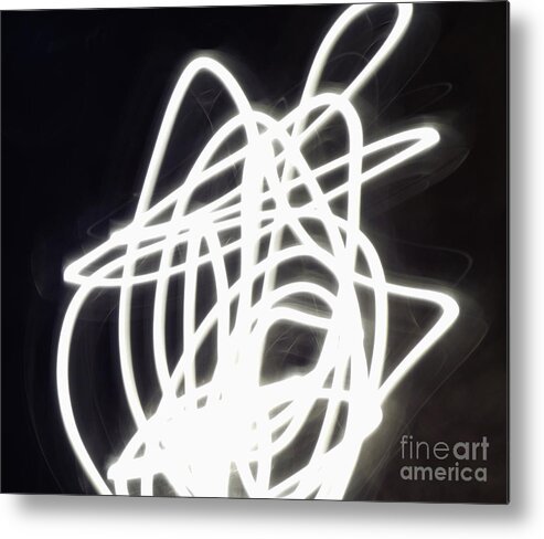 Cave Metal Print featuring the photograph Light dancer by Francesca Mackenney