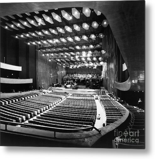 1962 Metal Print featuring the photograph New York: Lincoln Center by Granger