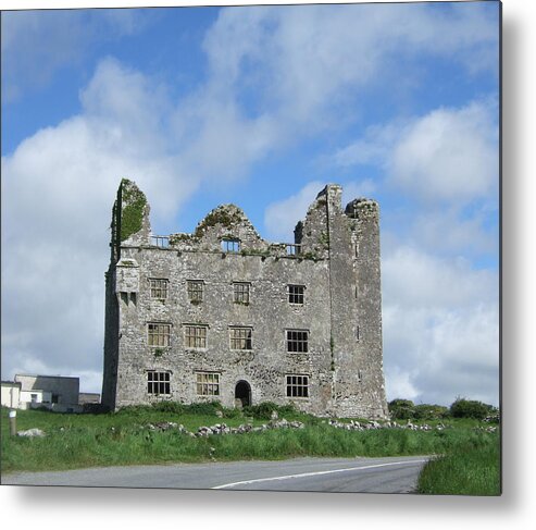 Castles Metal Print featuring the photograph Old Castle in Ireland by Jeanette Oberholtzer