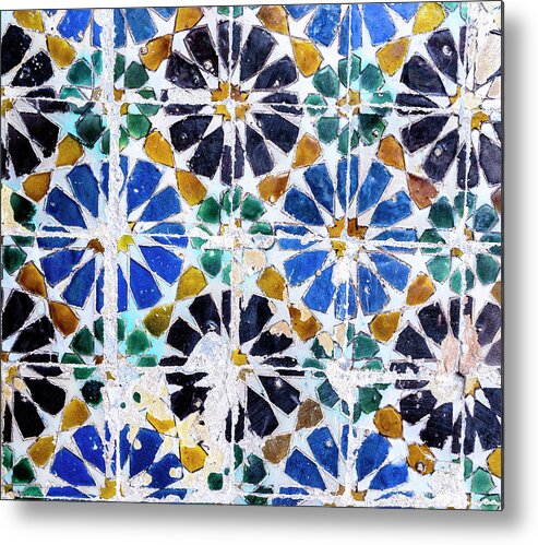 Portugal Metal Print featuring the photograph Portuguese Tiles by Marion McCristall