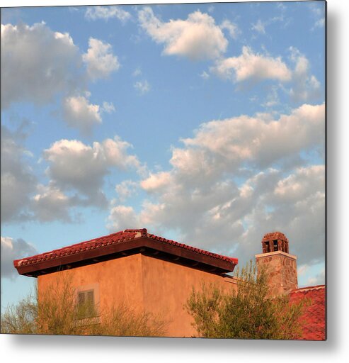 Southwest Metal Print featuring the photograph Southwest Skyscape by Vicki Hone Smith