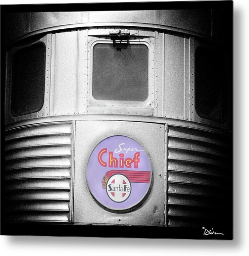 Train Metal Print featuring the photograph Super Chief by Peggy Dietz