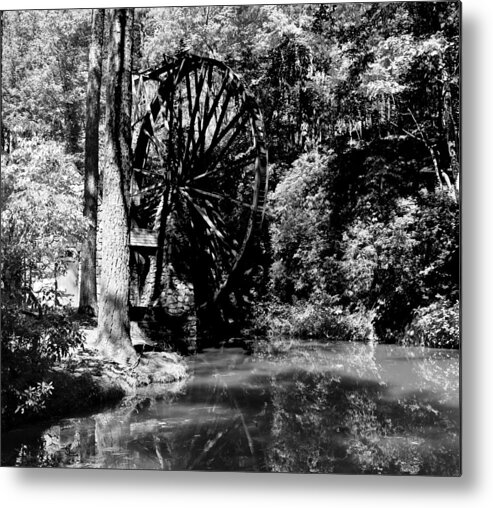 Mill Metal Print featuring the photograph The Mill Wheel by Gary Smith