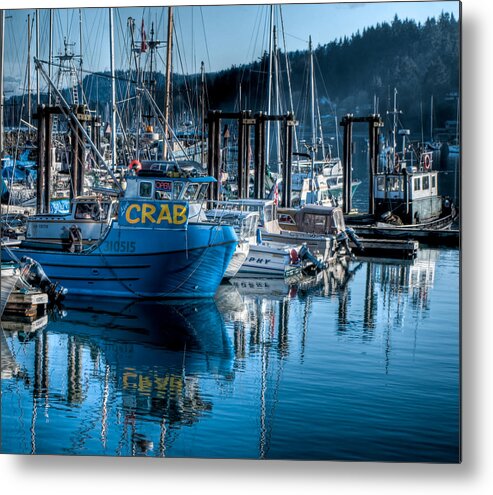 Fishing Metal Print featuring the photograph West Coast Crab Boat by R J Ruppenthal