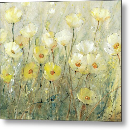 Botanical Metal Print featuring the painting Summer In Bloom II #1 by Tim Otoole