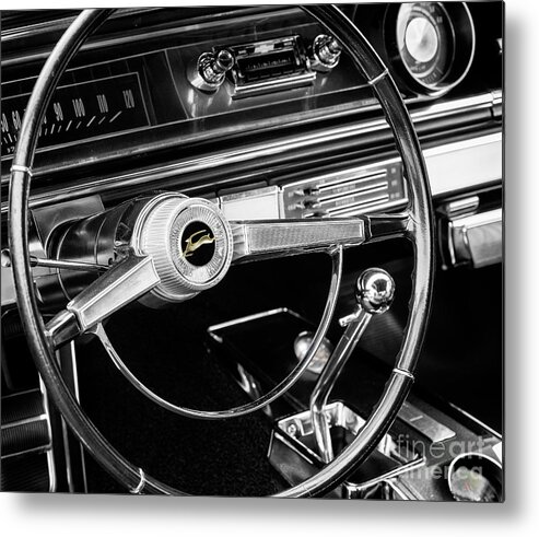 1965 Metal Print featuring the photograph 1965 Chevrolet Impala by Dennis Hedberg