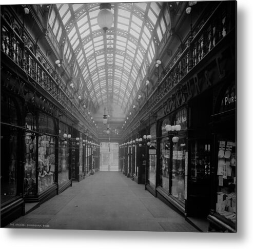 England Metal Print featuring the photograph Birmingham by London Stereoscopic Company