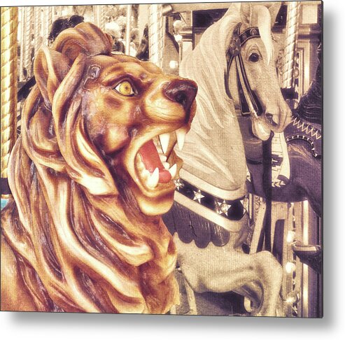 Minnesota Metal Print featuring the photograph Carousel King by JAMART Photography
