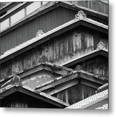 Damaged Metal Print featuring the photograph Old House by Denis J Canning