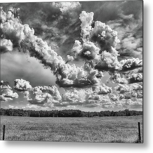 Hurricane Metal Print featuring the photograph Storm's A Comin' by Michael Frank