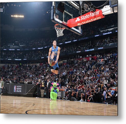 Event Metal Print featuring the photograph Aaron Gordon by Nathaniel S. Butler