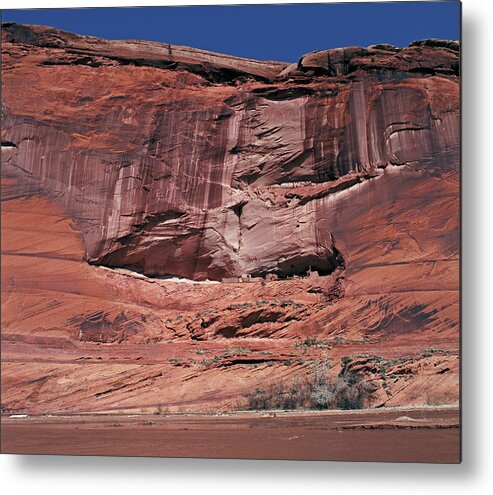 Canyon De Chelly Metal Print featuring the photograph First Ruin Wall by Tom Daniel