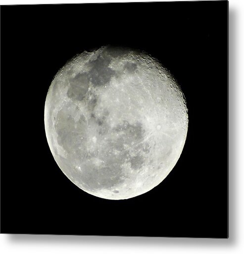Moon Metal Print featuring the photograph Lasso The Moon Please by Lizette Tolentino