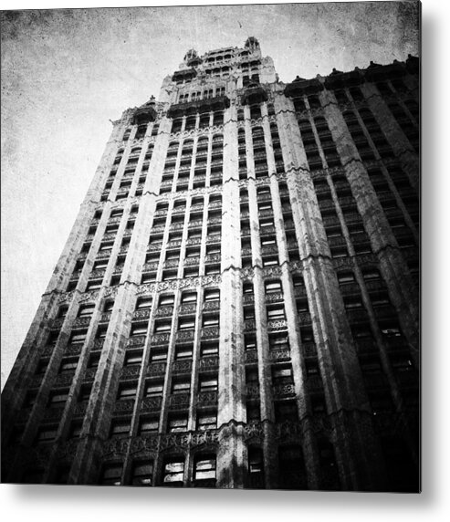 Woolworth Building Metal Print featuring the photograph Awe Inspiring #2 by Natasha Marco