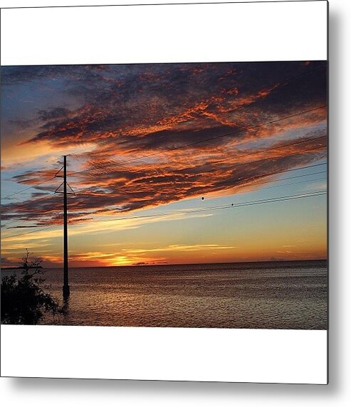  Metal Print featuring the photograph Key Largo, Florida. “if You Ever Find #1 by Amit Patel