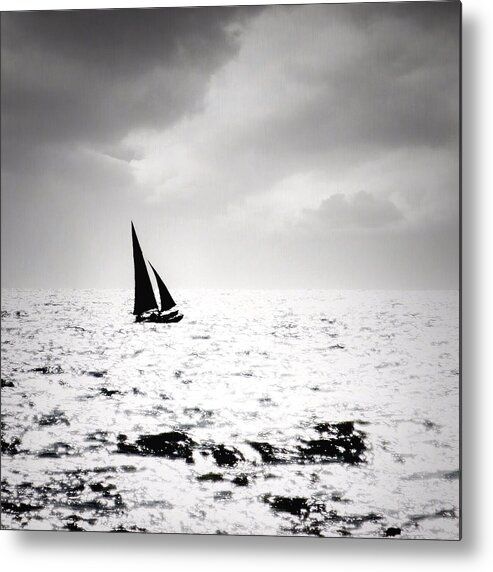 Ocean Metal Print featuring the photograph Vela #2 by Natasha Marco