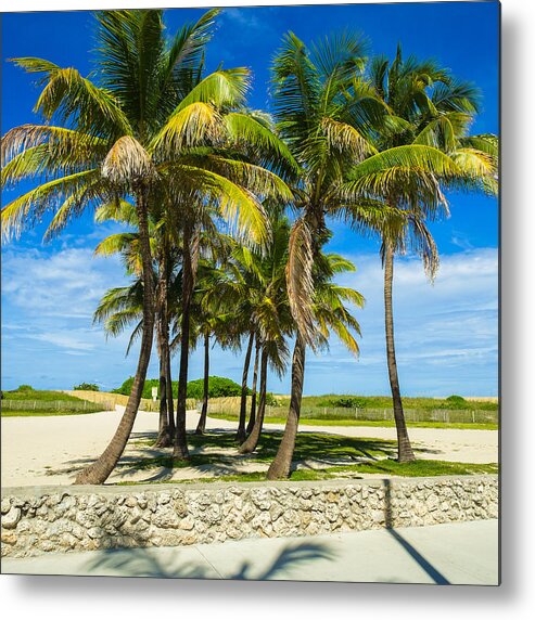 Florida Metal Print featuring the photograph Miami Beach #11 by Raul Rodriguez