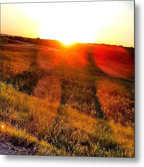 Sunset Metal Print featuring the photograph Instagram Photo #17 by Aaron Kremer