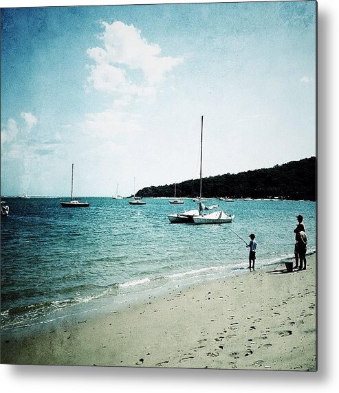 Boating Metal Print featuring the photograph #1770 #beach #fishing #boating #1770 by Kyle Marsh