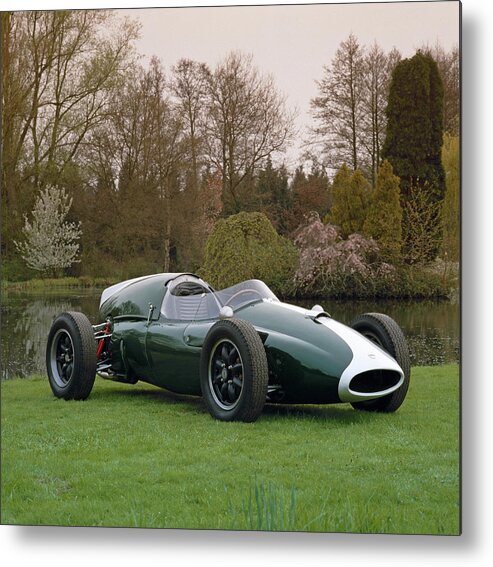 Photography Metal Print featuring the photograph 1959 Cooper Climax T51, 2.5 Litre 240 by Panoramic Images