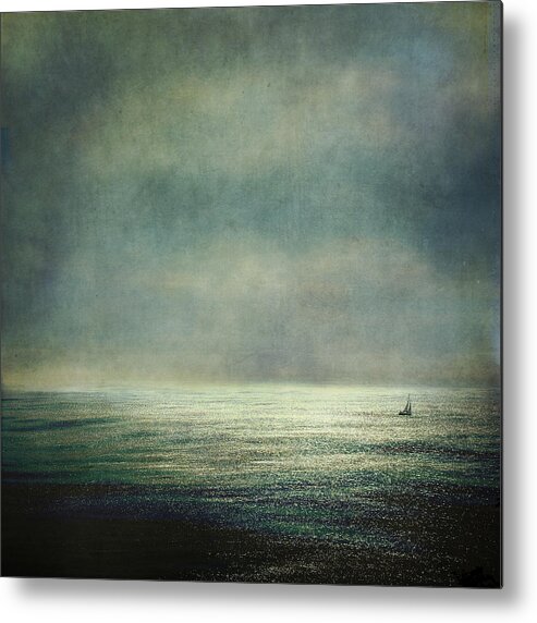 Sea Metal Print featuring the digital art ... #2 by Beata Bieniak