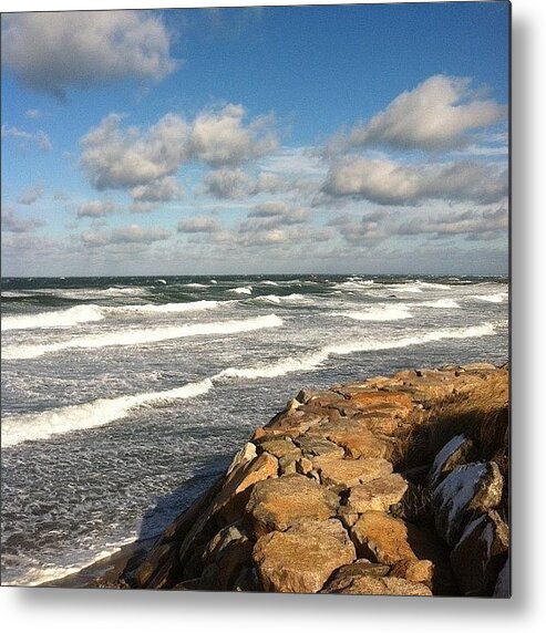 Waves Metal Print featuring the photograph Home by Dan Gilrein