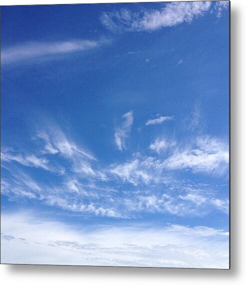 Sky Metal Print featuring the photograph #sky#landscape #2 by Tokyo Sanpopo