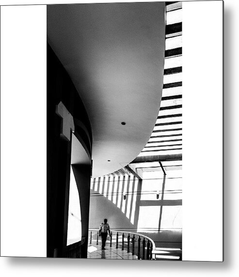 Urban Metal Print featuring the photograph Centro Cultural Olimpo By Architects #3 by David Cervera