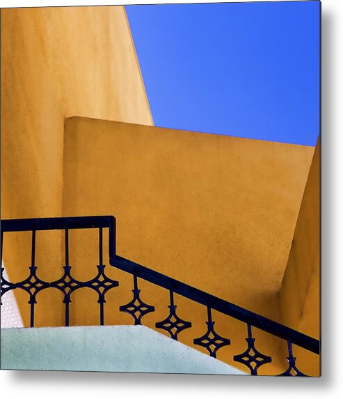 Architecture Metal Print featuring the photograph Architectural Detail #5 by Carol Leigh