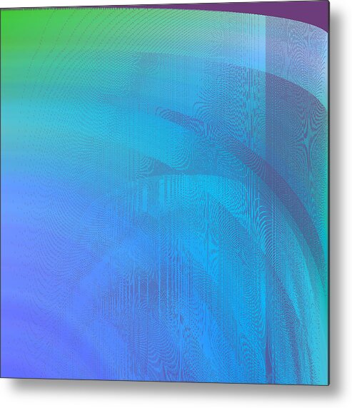 Abstract Metal Print featuring the digital art 5120.2.32 #5120232 by Gareth Lewis