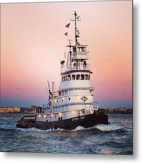 Tugboat Metal Print featuring the photograph Stance by Dan Gilrein