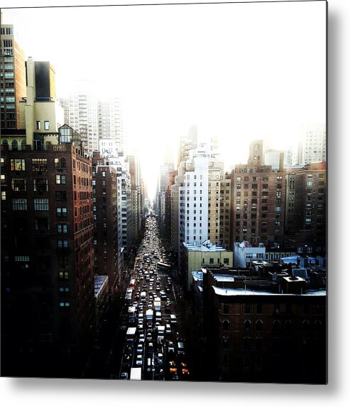 Urban Metal Print featuring the photograph Manhattan #12 by Natasha Marco