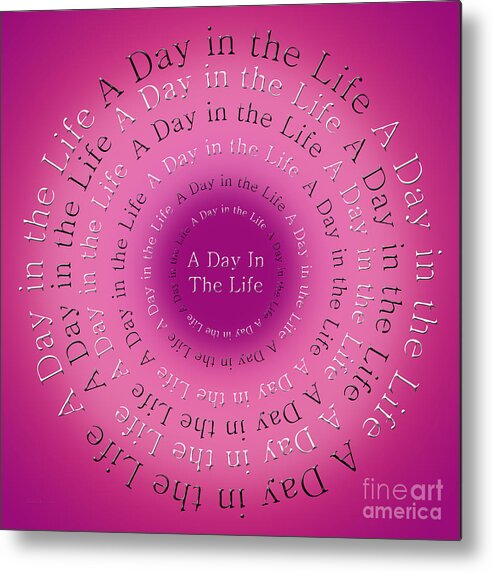 Andee Design Metal Print featuring the digital art A Day In The Life 1 by Andee Design