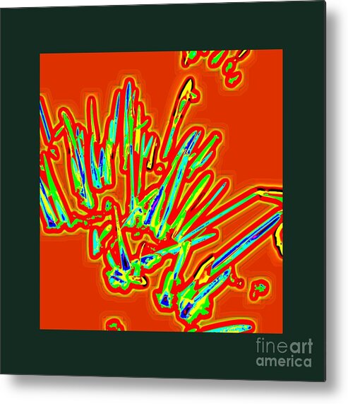 Abstract Metal Print featuring the photograph Abstract 6 by Diane montana Jansson