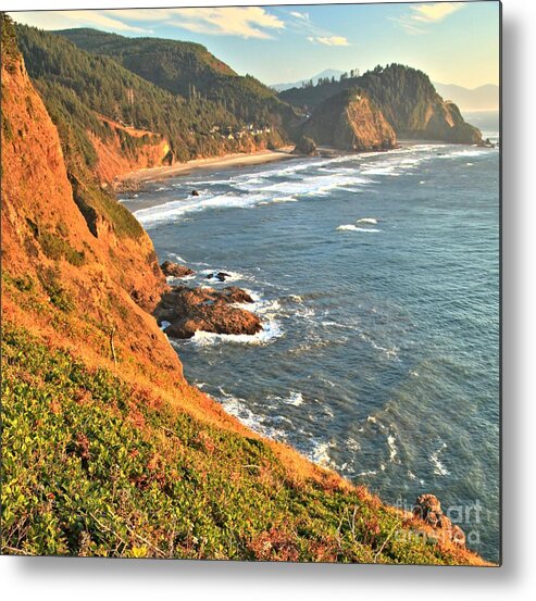 Cape Meares Metal Print featuring the photograph Afternoon At Cape Meares by Adam Jewell