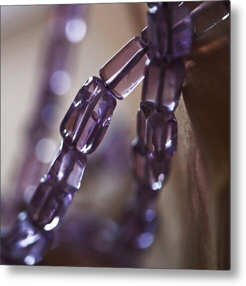 Amethyst Metal Print featuring the photograph Amethyst by Rona Black