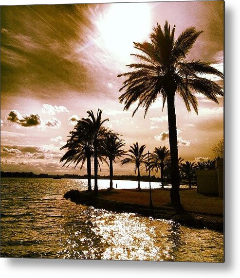 Igersspain Metal Print featuring the photograph An #island Of #contrasts, A Group Of by Balearic Discovery