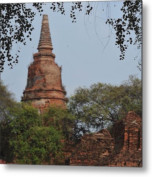 All_shots Metal Print featuring the photograph Ancient City Of Ayutthaya by Jay Delavin
