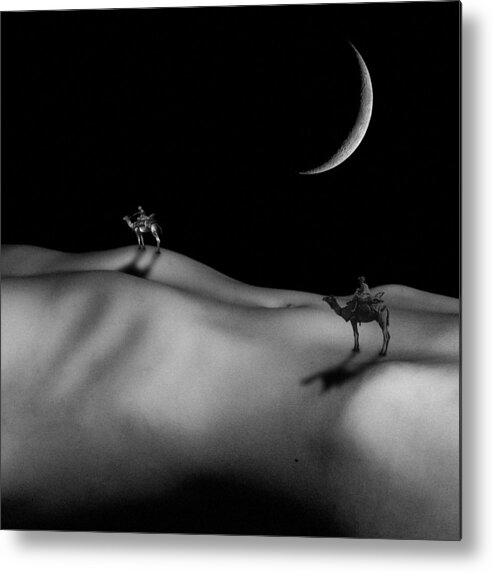 Bodyscape Metal Print featuring the photograph Arabian Night by Mayumi Yoshimaru