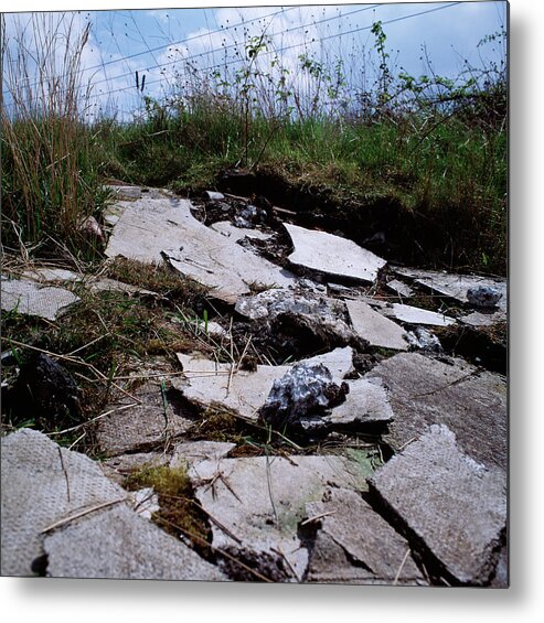 Environment Metal Print featuring the photograph Asbestos Landfill Site by Robert Brook/science Photo Library