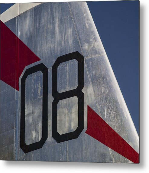 North American Metal Print featuring the photograph B-45A Tornado Bomber by Carol Leigh