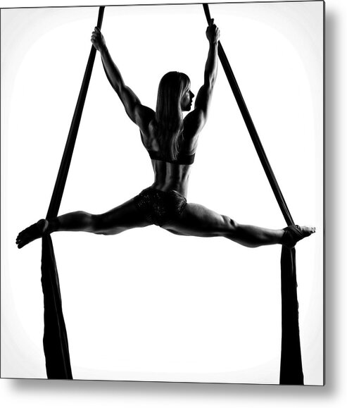 Strength Metal Print featuring the photograph Balance of Power 2012 series 13 High and Wide by Monte Arnold