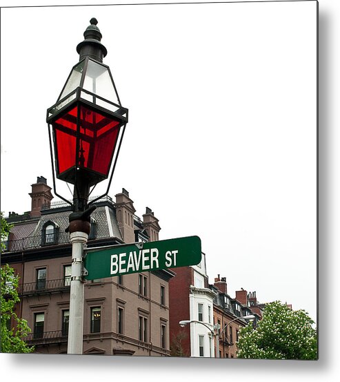 Boston Metal Print featuring the photograph Beaver Street by Rick Mosher