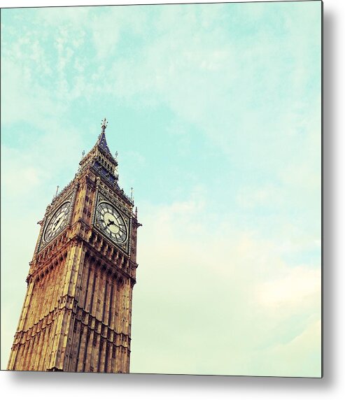 Tranquility Metal Print featuring the photograph Big Ben by Louise Morgan