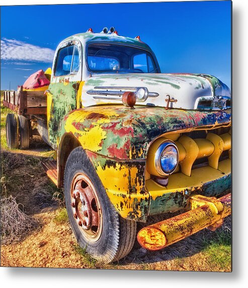 Ford Metal Print featuring the photograph Big Job by Daniel George