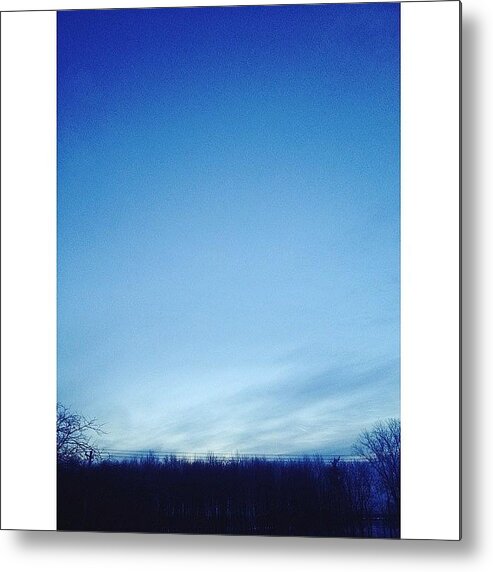  Metal Print featuring the photograph Blue (is The Warmest Color) by Sasha Jones