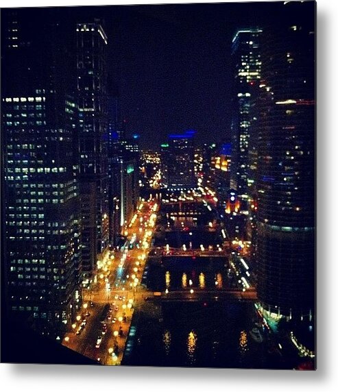 Chicago Metal Print featuring the photograph Can't Complain About This View by Jordan Ferrante