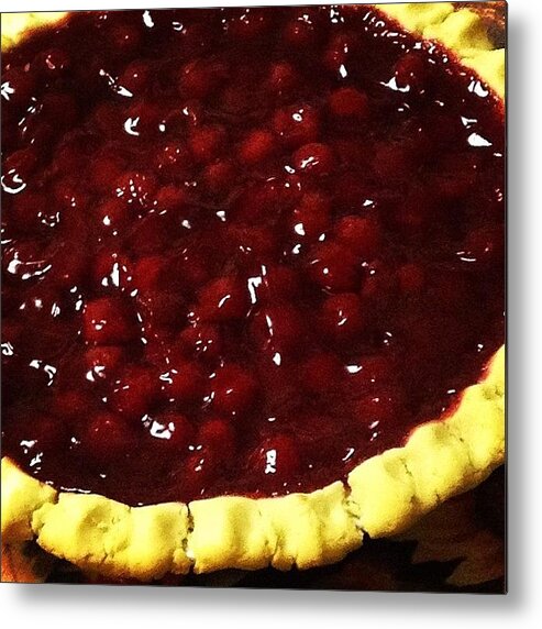  Metal Print featuring the photograph Cherry Pie by Frank J Casella