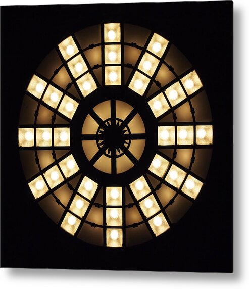 Union Station Metal Print featuring the photograph Circle in a Square by Rona Black
